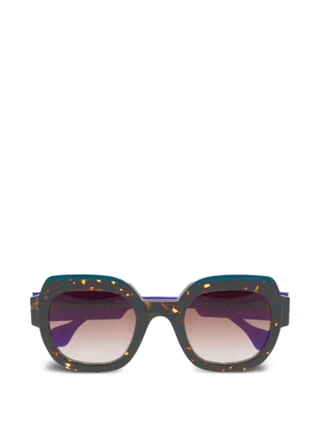 Ochelari de soare Face à Face cu imprimeu geometric violet