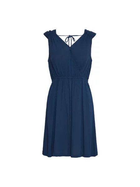 Sukienka Ichi elegancka niebieska