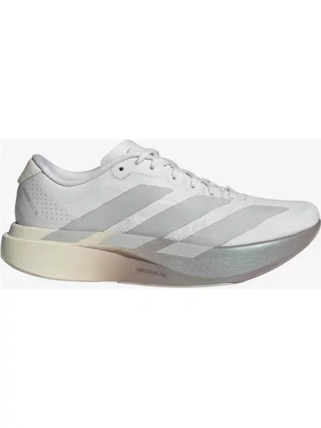Buty do biegania adidas Adizero Evo SL szary beżowy 38 biały