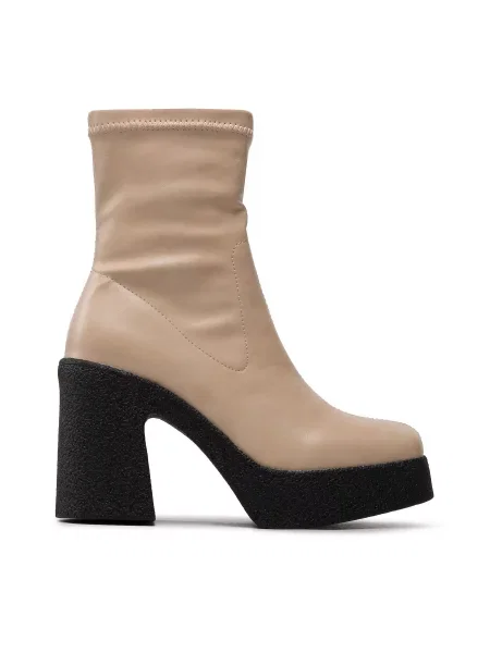 Ботильоны Deezee бежевые
