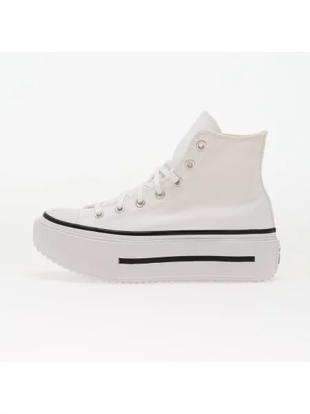 Sneakers Converse Chuck Taylor All Star Lift Double Stack White/ Black/ White EUR 35 alb