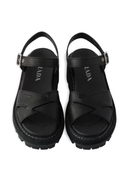 Sandale Prada din piele negru