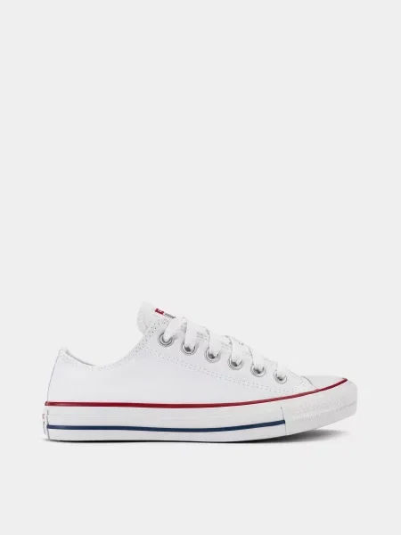 CONVERSE Chuck Taylor All Star Ox Кеди низькі Унісекс Текстиль білий