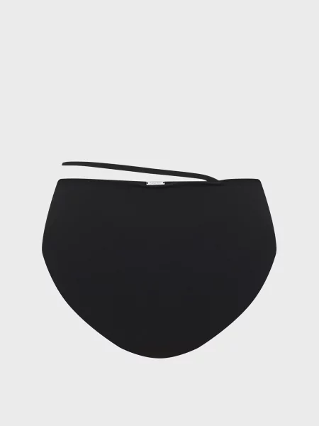 Трусы Calvin Klein с поясом черные