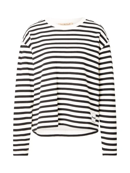Smith&Soul Tricou negru alb