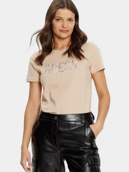 Футболка Guess бежева