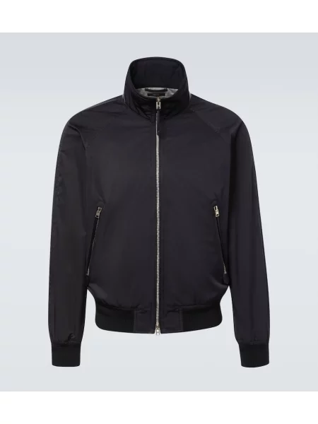 Geanta de piele Tom Ford negru