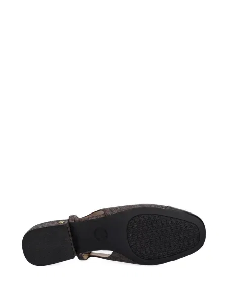 Portofel Michael Michael Kors cu volane plisat de lână negru