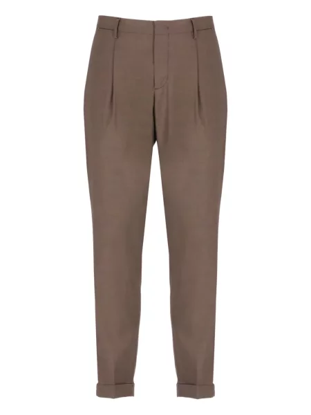 Pantaloni Briglia 1949 plisate maro