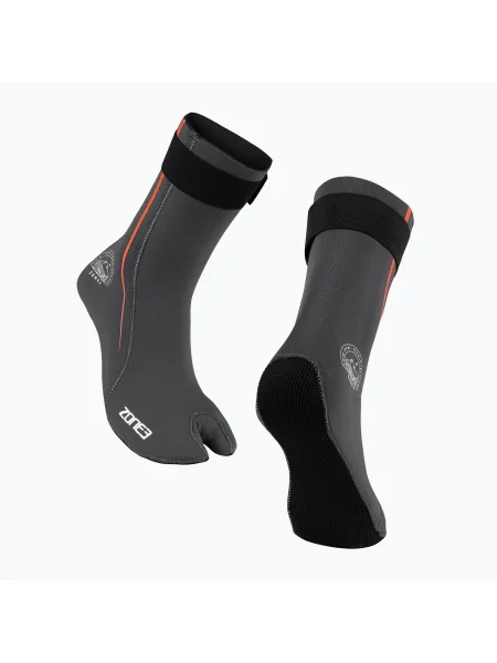 Active Flex Swim 3 mm neoprén zokni szürke/narancs. Méret: L szürke