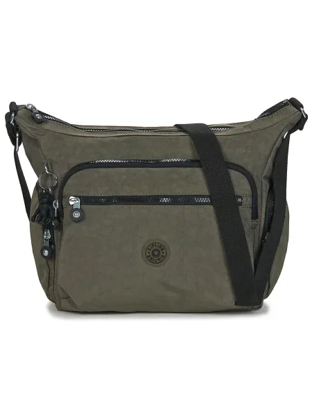 KIPLING Taška cez rameno GABBIE kaki zelená