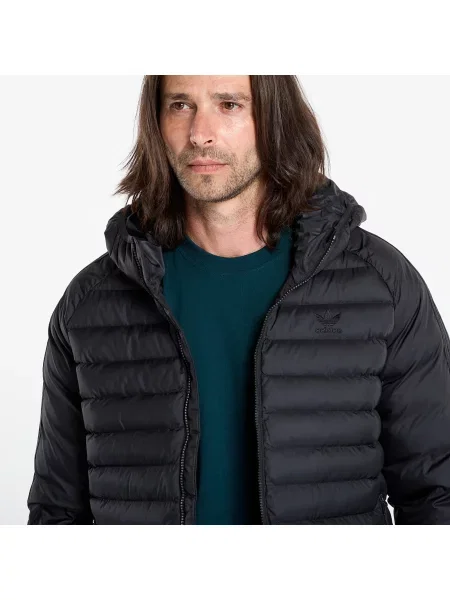 Яке adidas Synthetic Hooded Jacket Black S черно