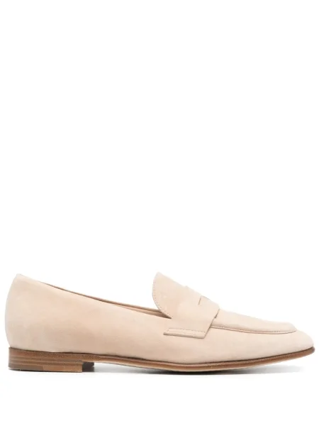 Pantofi loafer Roberto Festa din piele de căprioară roz
