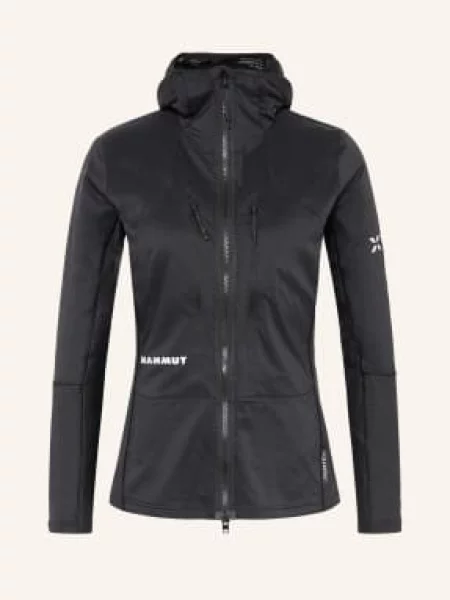 Mammut Funkční Bunda Eiger Nordwand Z Materiálu Flex Air Hybrid černá