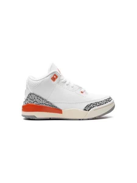 Dětské tenisky Jordan 3 Retro bílé