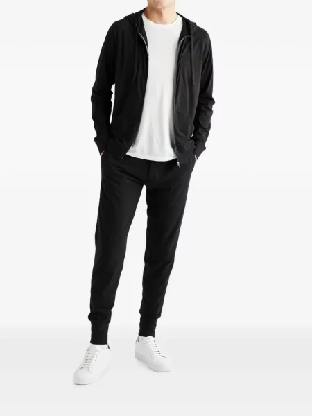 Pantaloni Paul Smith cu dungi cu cordon negru