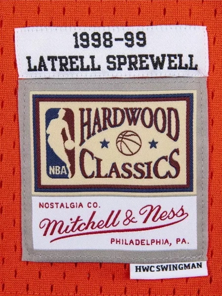 Cămașă Mitchell & Ness portocaliu