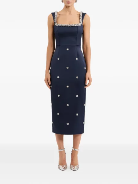Rochie midi Rebecca Vallance albastru