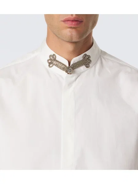 Cămașă Valentino din poplin alb