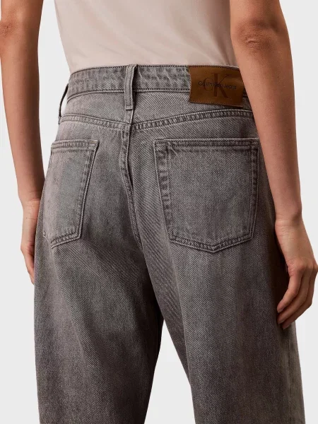 Джинсы Calvin Klein Jeans с низкой посадкой серые