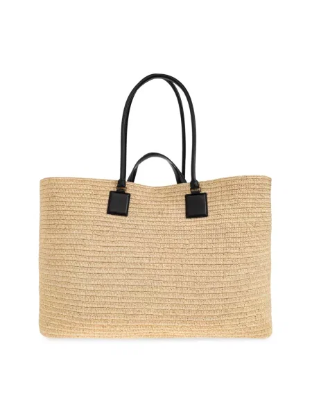 Shopperka Loewe skórzana beżowa