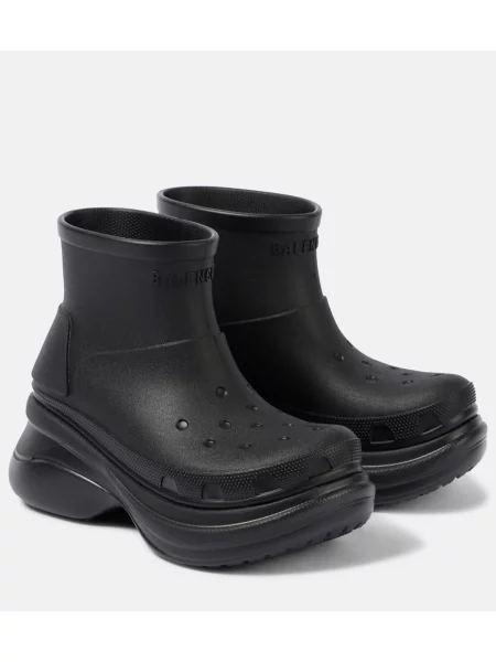 Členkové topánky Balenciaga čierna