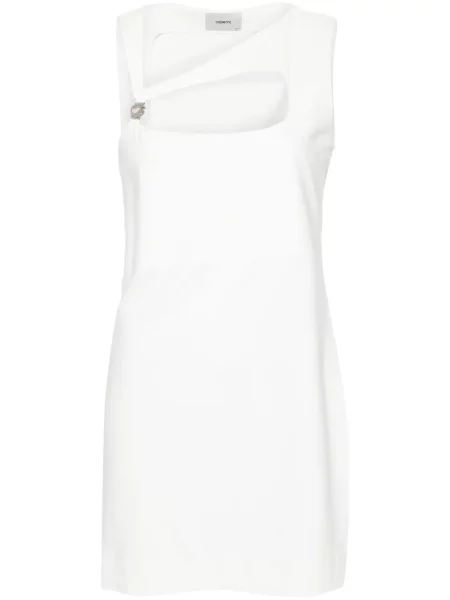 Rochie Coperni din țesătură twill alb