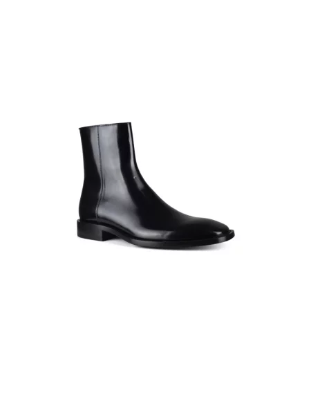 Botki Balenciaga skórzane czarne