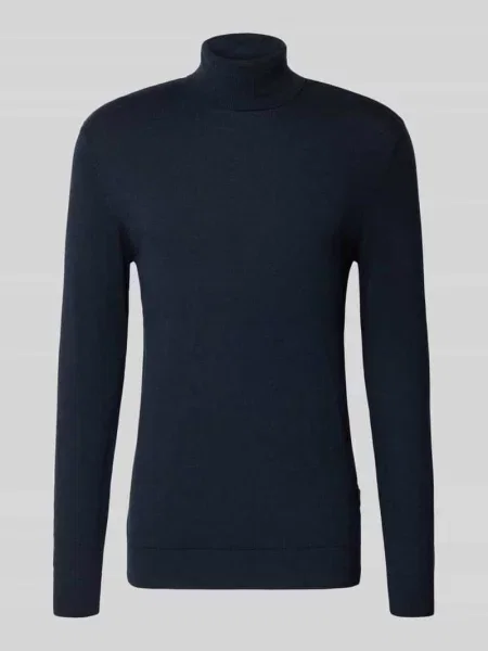 Golf z detalem z logo model ‘BAGGE’ Blend