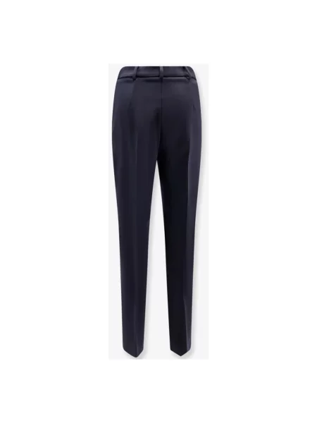 Spodnie Max Mara niebieskie