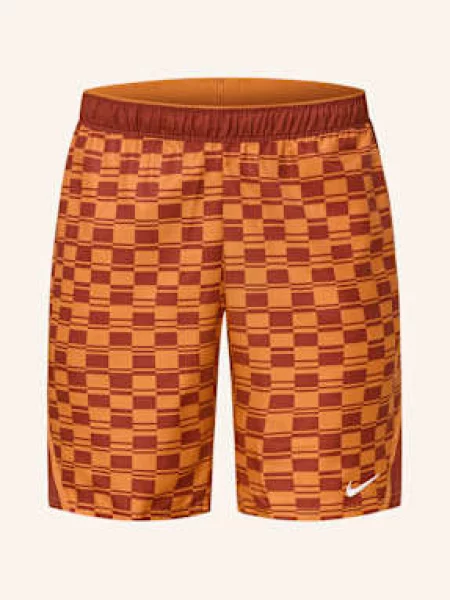 Nike Tenisové Kraťasy Court Victory oranžová/ tmavě oranžová