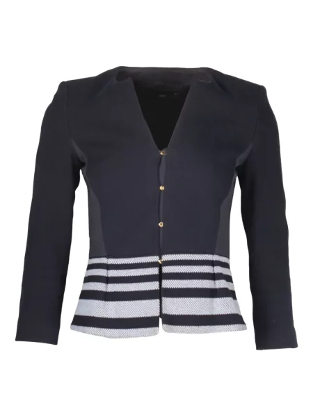 Geacă Boss cu dungi albastru