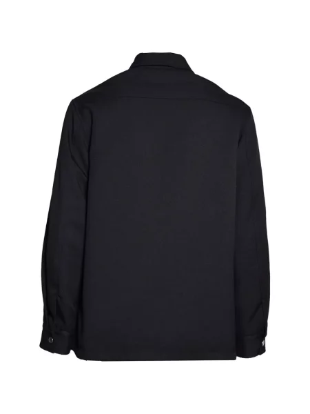 Gulerat geacă Jil Sander negru