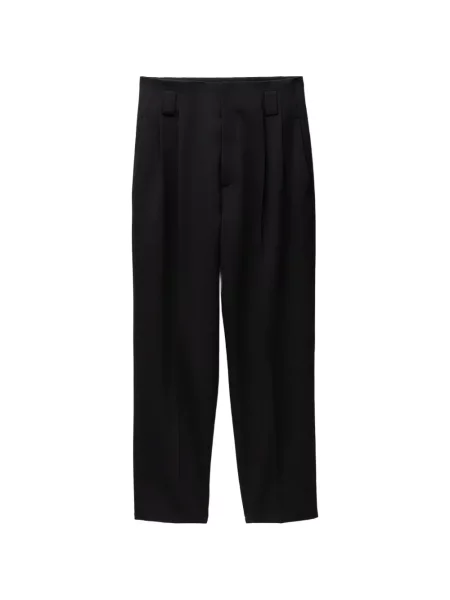 Pantaloni Versace de lână negru