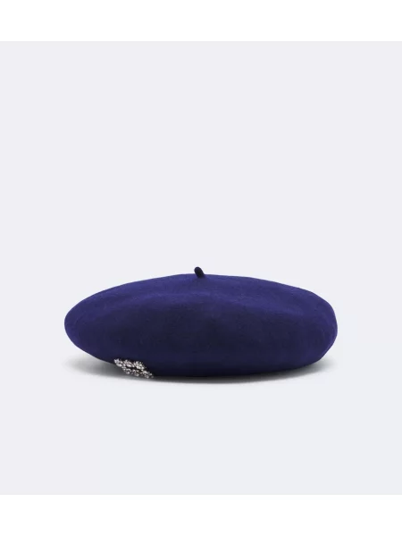 Căciulă Roger Vivier de lână albastru
