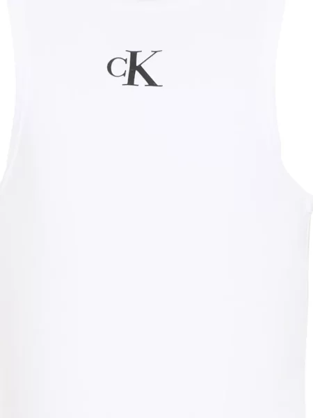 Podkoszulka dziecięca Calvin Klein biała