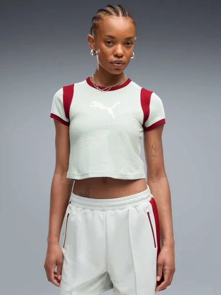 Детская футболка Puma зеленая