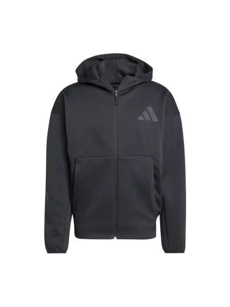 Bluza z kapturem Adidas z kapturem czarna