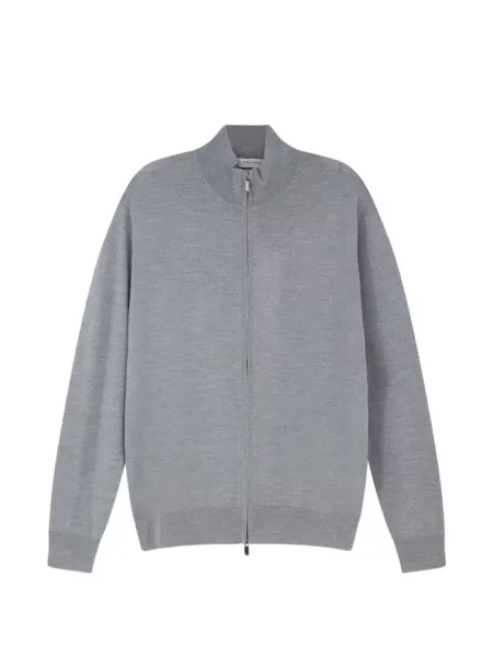 Cardigan Bramani Cashmere de lână gri
