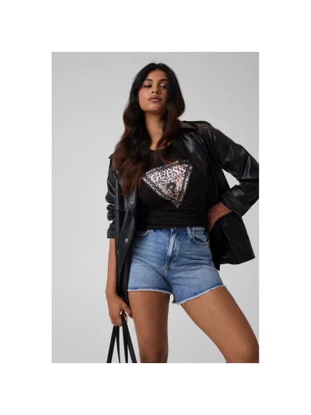 Guess Tricou negru