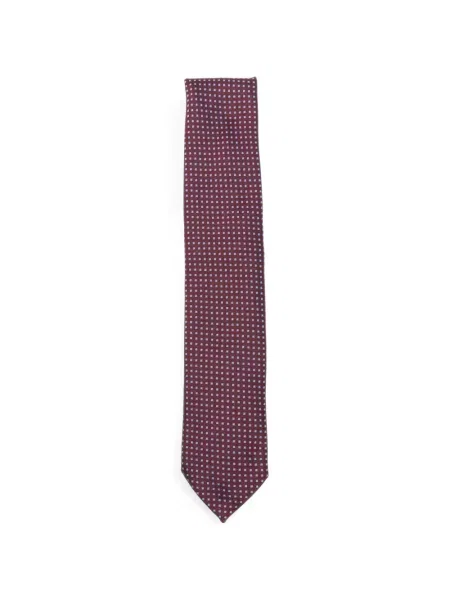 Cravată Zegna de mătase roșu