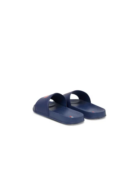 Šlepetės Tommy Hilfiger su atvira nosine mėlyna