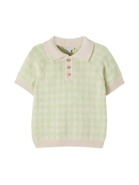 Gyerek pólóing Bebe Organic zöld