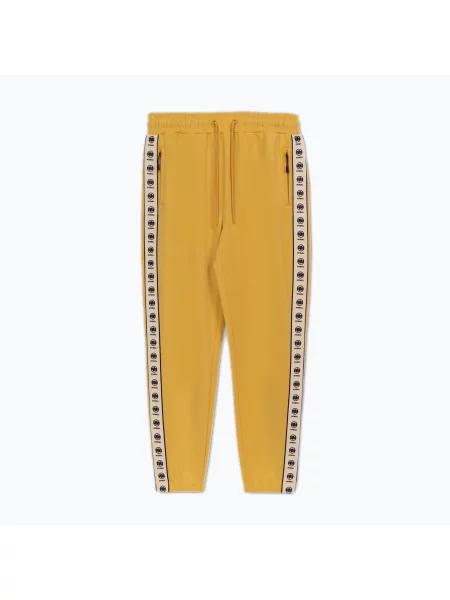 Spodnie Pitbull Track Pants Powers pale yellow żółte