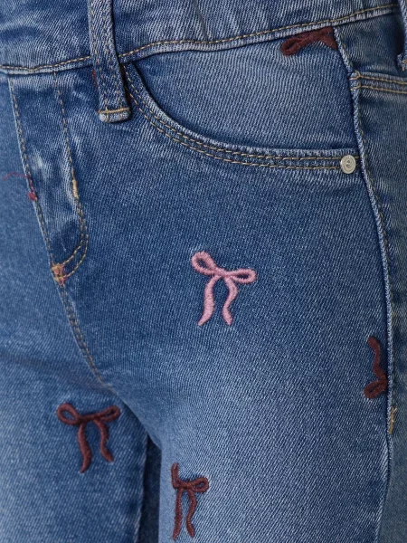 S.Oliver Red Jeansy Slim Fit blau czerwone