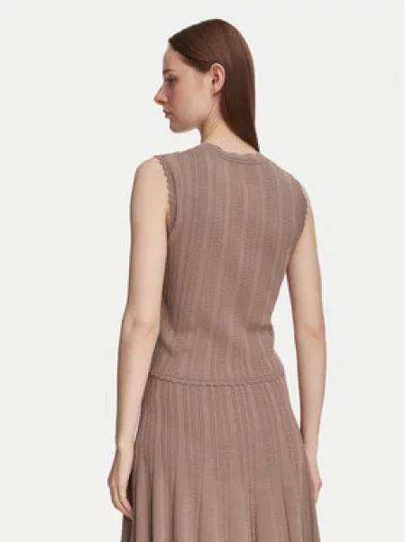 Guess Bluza Temno bež