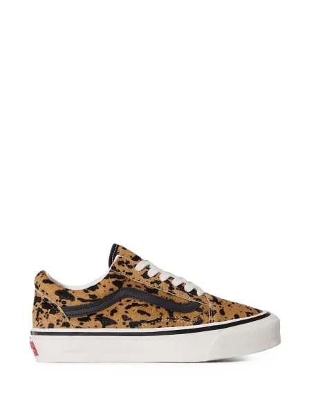 Sneakerși Vans Old Skool cu imagine cu model leopard maro