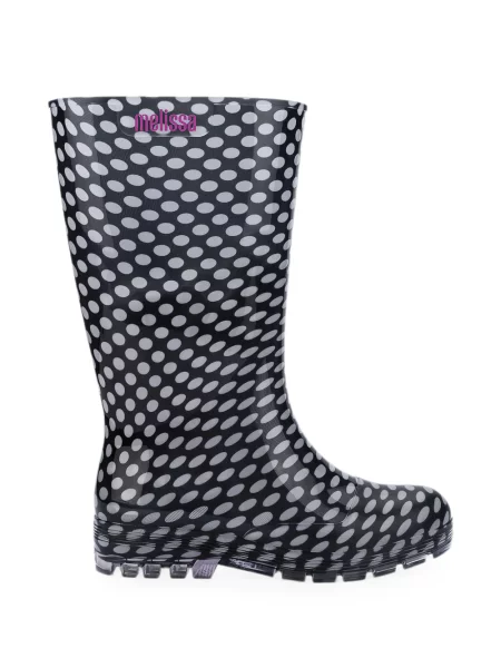 Botine Melissa cu buline negru