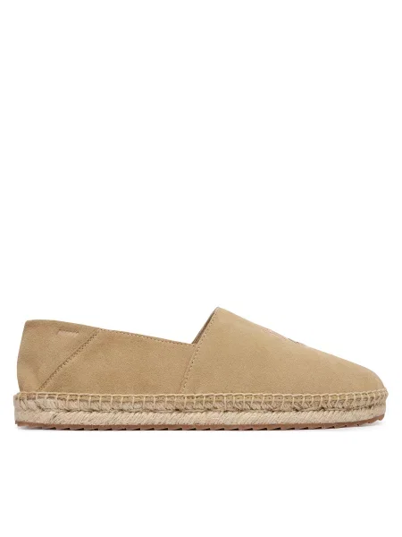 Espadrilky HUGO Sannes Slon SD béžová
