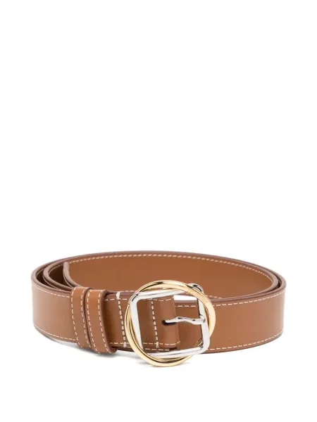 Curea Jacquemus din piele maro